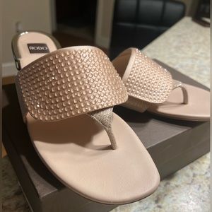 RODO pink flat sandals